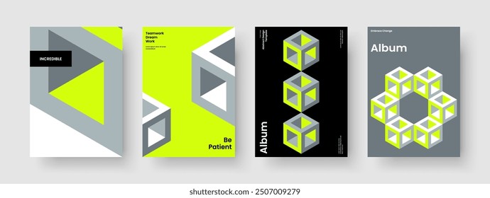Geometric Brochure Layout. Modern Background Template. Creative Report Design. Banner. Poster. Book Cover. Flyer. Business Presentation. Leaflet. Notebook. Catalog. Portfolio. Brand Identity