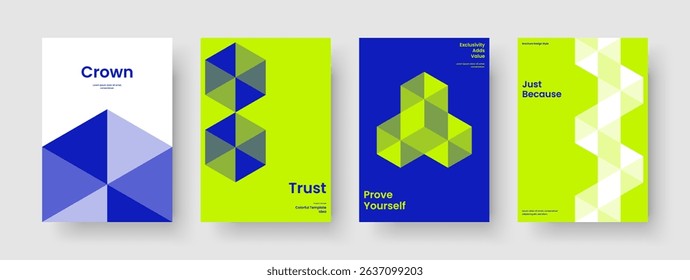 Geometric Brochure Layout. Modern Background Design. Creative Flyer Template. Book Cover. Business Presentation. Poster. Report. Banner. Magazine. Advertising. Brand Identity. Notebook. Journal