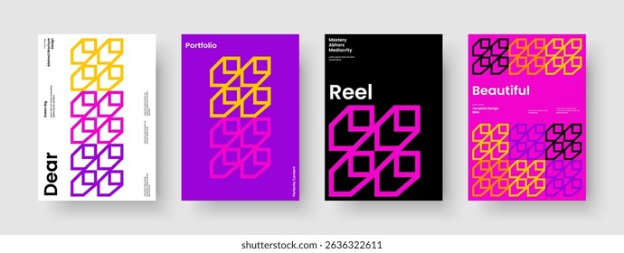 Geometric Brochure Layout. Modern Banner Template. Isolated Background Design. Flyer. Report. Book Cover. Business Presentation. Poster. Notebook. Magazine. Brand Identity. Advertising. Journal