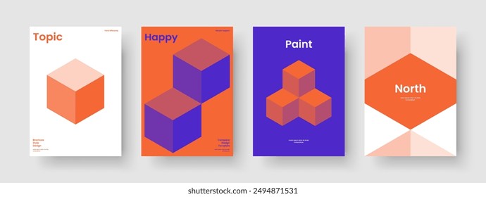 Geometric Brochure Layout. Modern Book Cover Template. Abstract Background Design. Flyer. Report. Business Presentation. Banner. Poster. Brand Identity. Journal. Advertising. Pamphlet. Leaflet