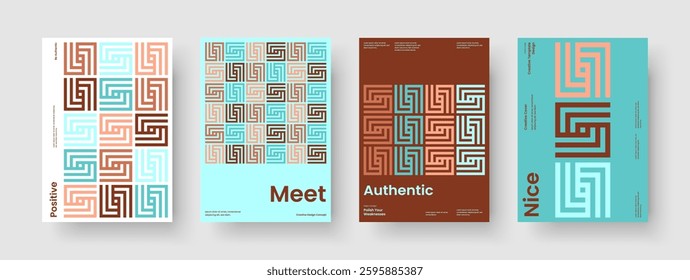Geometric Brochure Layout. Modern Book Cover Template. Abstract Background Design. Business Presentation. Banner. Poster. Flyer. Report. Newsletter. Magazine. Leaflet. Notebook. Advertising
