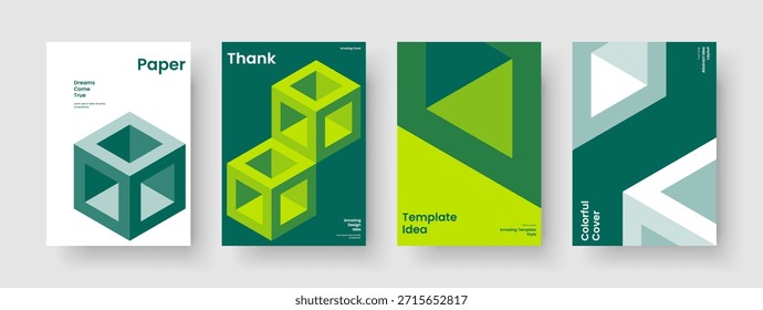 Disposição Do Folheto Geométrico. Design moderno Flyer. Modelo de banner isolado. Apresentação de negócios. Capa de Livro. Cartaz. Relatório. Histórico. Catálogo. Notebook. Folheto informativo. Diário. Identidade da marca