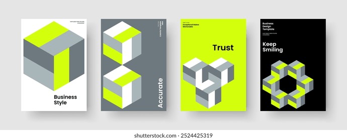 Disposição Do Folheto Geométrico. Modelo de Relatório Moderno. Design de banner abstrato. Panfleto. Histórico. Capa de Livro. Cartaz. Apresentação de negócios. Diário. Catálogo. Panfleto. Publicidade. Bloco de Anotações