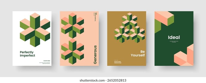 Modelo de Folheto Geométrico. Projeto de Panfleto Abstrato. Layout Isolado De Apresentação Comercial. Faixa. Cartaz. Histórico. Relatório. Capa de Livro. Notebook. Revista. Conhecimento manual. Folheto informativo. Catálogo. Panfleto