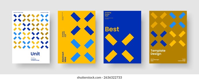 Geometric Brochure Template. Creative Banner Design. Abstract Book Cover Layout. Business Presentation. Report. Poster. Flyer. Background. Leaflet. Handbill. Newsletter. Journal. Brand Identity