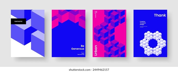 Geometric Brochure Template. Creative Book Cover Layout. Modern Report Design. Business Presentation. Background. Banner. Flyer. Poster. Leaflet. Newsletter. Notebook. Advertising. Handbill