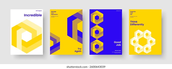 Geometric Brochure Template. Creative Book Cover Design. Isolated Background Layout. Report. Business Presentation. Flyer. Banner. Poster. Leaflet. Portfolio. Journal. Pamphlet. Handbill. Magazine