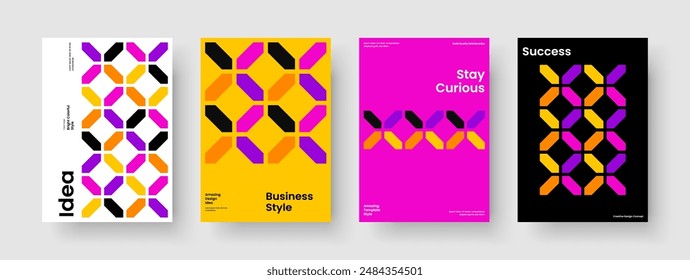 Geometric Brochure Template. Creative Business Presentation Design. Modern Background Layout. Report. Flyer. Book Cover. Poster. Banner. Magazine. Catalog. Pamphlet. Notebook. Journal