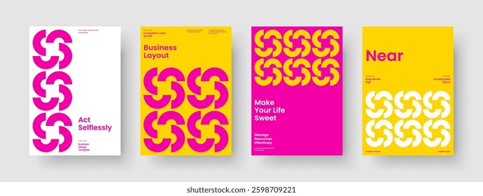 Geometric Brochure Template. Creative Flyer Layout. Isolated Banner Design. Background. Report. Business Presentation. Poster. Book Cover. Catalog. Portfolio. Advertising. Journal. Newsletter