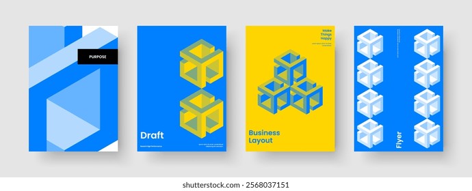Geometric Brochure Template. Isolated Background Layout. Abstract Report Design. Flyer. Poster. Business Presentation. Book Cover. Banner. Catalog. Magazine. Portfolio. Brand Identity. Leaflet