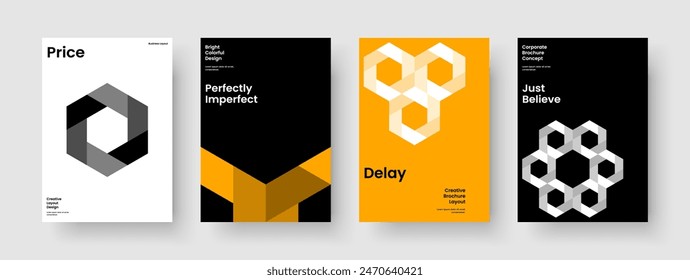 Geometric Brochure Template. Isolated Flyer Layout. Creative Background Design. Book Cover. Banner. Poster. Business Presentation. Report. Leaflet. Notebook. Magazine. Catalog. Newsletter