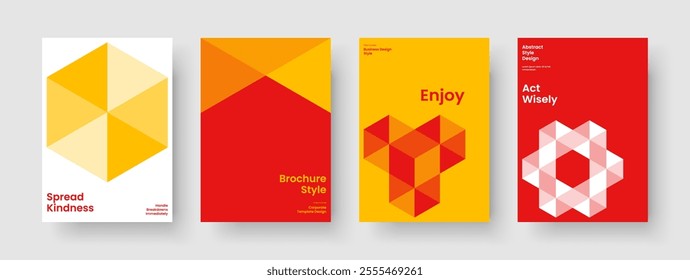 Geometric Brochure Template. Isolated Poster Layout. Abstract Flyer Design. Report. Banner. Background. Business Presentation. Book Cover. Pamphlet. Notebook. Brand Identity. Leaflet. Catalog
