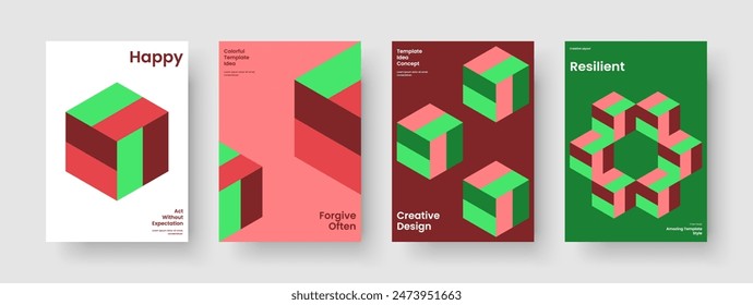 Geometric Brochure Template. Modern Flyer Layout. Isolated Poster Design. Book Cover. Business Presentation. Banner. Background. Report. Brand Identity. Newsletter. Handbill. Catalog. Portfolio