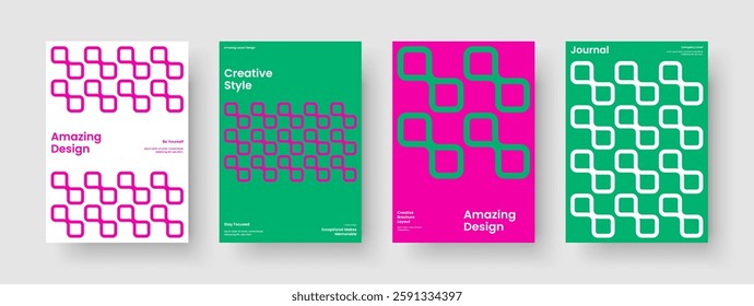 Geometric Brochure Template. Modern Flyer Design. Isolated Banner Layout. Report. Poster. Business Presentation. Background. Book Cover. Journal. Catalog. Leaflet. Portfolio. Pamphlet