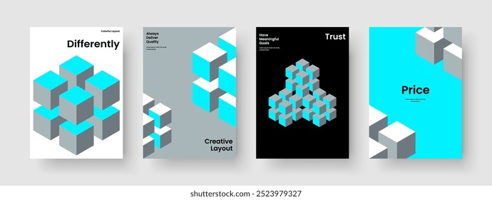 Geometric Brochure Template. Modern Poster Layout. Creative Business Presentation Design. Background. Flyer. Banner. Report. Book Cover. Journal. Notebook. Pamphlet. Portfolio. Advertising