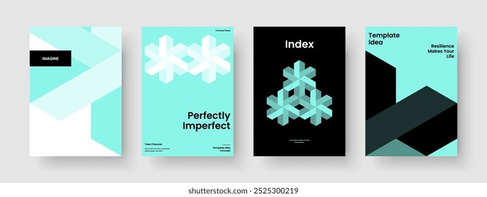 Geometric Brochure Template. Modern Poster Layout. Isolated Book Cover Design. Background. Report. Flyer. Business Presentation. Banner. Pamphlet. Advertising. Newsletter. Magazine. Brand Identity