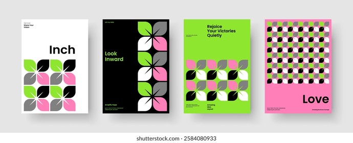 Geometric Brochure Template. Modern Poster Design. Abstract Book Cover Layout. Banner. Business Presentation. Background. Report. Flyer. Handbill. Magazine. Leaflet. Catalog. Pamphlet. Notebook