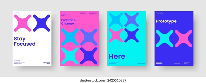 Geometric Brochure Template. Modern Report Design. Abstract Poster Layout. Book Cover. Banner. Background. Business Presentation. Flyer. Pamphlet. Magazine. Handbill. Leaflet. Brand Identity