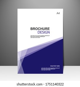 Geometric Brochure template.magazine.modern flyer design.vector illustration