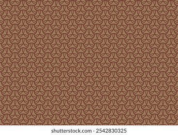 Padrão de linha marrom geométrico fundo de arte abstrata. ilustração vetorial.