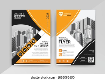 Business Abstract Vector Template Brochure Annualreport Stock Vector ...