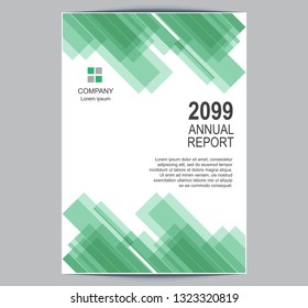Geometric business brochure cover. Abstract poster. ready to print. vector illustration.