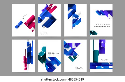 Geometric Business Brochure Covers