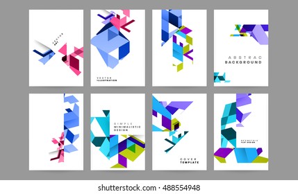 Geometric Business Brochure Covers