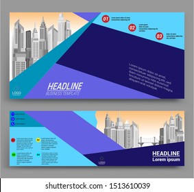 Geometric Business brochure flyer design layout template sets, report, poster, flyer background with geometric background for Business Presentation, Portfolio, Banner, Website.