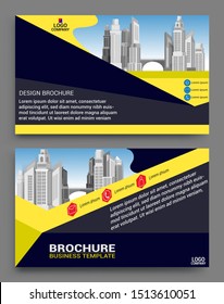 Geometric Business brochure flyer design layout template sets, report, poster, flyer background with geometric background for Business Presentation, Portfolio, Banner, Website.