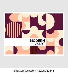 Geometric business Mosaic Background Template