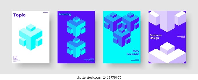 Geometric Business Presentation Design. Abstract Brochure Template. Isolated Poster Layout. Report. Background. Banner. Book Cover. Flyer. Catalog. Leaflet. Advertising. Handbill. Notebook. Journal