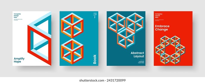 Geometric Business Presentation Design. Abstract Brochure Layout. Modern Background Template. Poster. Flyer. Report. Book Cover. Banner. Catalog. Journal. Portfolio. Handbill. Magazine. Newsletter