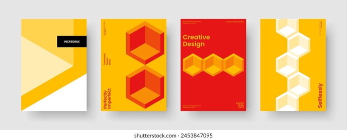 Geometric Business Presentation Design. Abstract Poster Layout. Isolated Book Cover Template. Background. Brochure. Banner. Flyer. Report. Advertising. Notebook. Catalog. Leaflet. Brand Identity