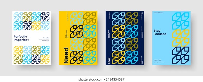 Geometric Business Presentation Design. Abstract Poster Template. Isolated Flyer Layout. Brochure. Book Cover. Banner. Background. Report. Portfolio. Brand Identity. Newsletter. Journal. Notebook