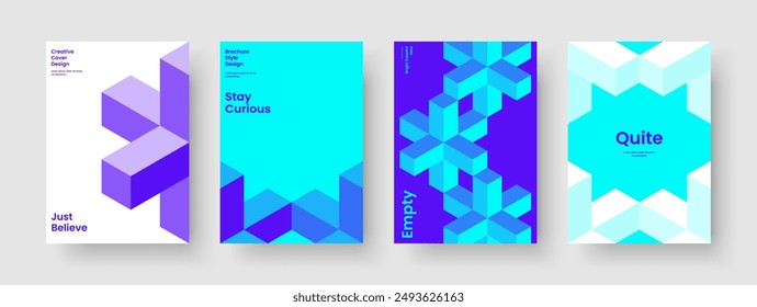 Diseño Geométrico de Presentación de Negocios. Diseño de folleto Abstractas. Plantilla de informe aislada. Cartel. Portada del libro. Anuncio. Volante. Antecedentes. Prospecto. Cartera. Publicidad. Catálogo. Revista