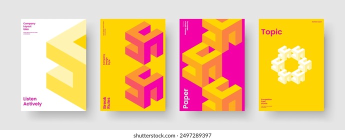 Geometric Business Presentation Design. Abstract Banner Layout. Modern Poster Template. Brochure. Book Cover. Background. Flyer. Report. Catalog. Handbill. Newsletter. Journal. Notebook