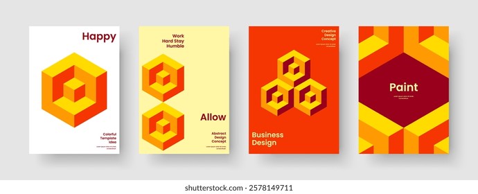 Geometric Business Presentation Design. Abstract Background Template. Modern Book Cover Layout. Brochure. Report. Flyer. Banner. Poster. Leaflet. Handbill. Magazine. Pamphlet. Newsletter. Portfolio