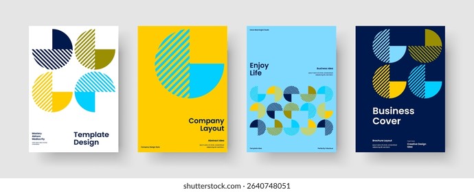 Geometric Business Presentation Design. Abstract Banner Layout. Creative Flyer Template. Report. Background. Book Cover. Brochure. Poster. Advertising. Pamphlet. Journal. Newsletter. Magazine
