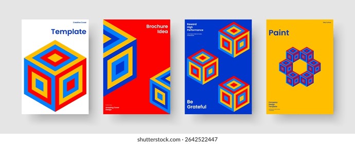 Diseño de presentación de negocios geométricos. Diseño de portada de libro Abstractas. Plantilla de Anuncio creativo. Informe. Volante. Cartel. Folleto. Antecedentes. Folleto. Boletín informativo. Diario. Cuaderno. Catálogo. Revista