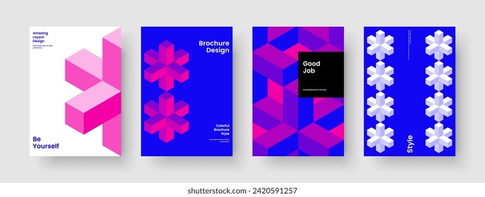 Geometric Business Presentation Design. Creative Flyer Layout. Abstract Poster Template. Background. Banner. Brochure. Report. Book Cover. Portfolio. Journal. Leaflet. Magazine. Brand Identity