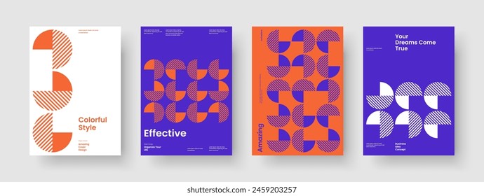 Diseño Geométrico de Presentación de Negocios. Diseño de fondo creativo. Plantilla Abstractas del Anuncio. Portada del libro. Volante. Cartel. Folleto. Informe. Revista. Catálogo. Cuaderno. Cartera. Folleto