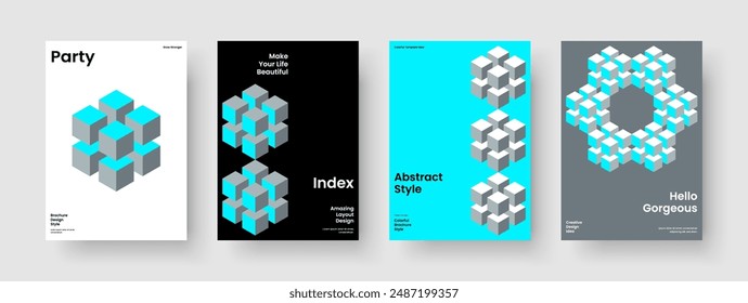 Geometric Business Presentation Design. Creative Brochure Template. Abstract Background Layout. Report. Poster. Book Cover. Flyer. Banner. Newsletter. Handbill. Pamphlet. Notebook. Magazine