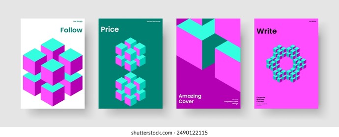 Geometric Business Presentation Design. Creative Brochure Layout. Modern Report Template. Flyer. Background. Banner. Poster. Book Cover. Notebook. Handbill. Newsletter. Brand Identity. Magazine