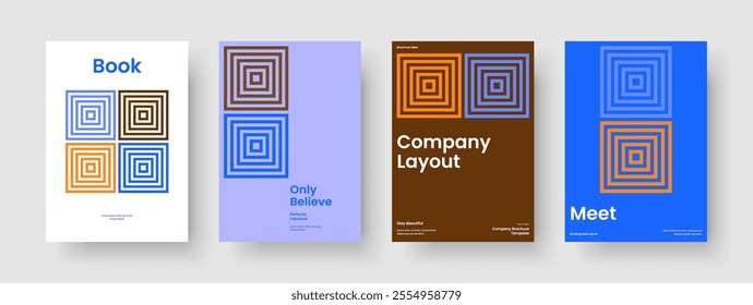 Geometric Business Presentation Design. Creative Book Cover Template. Modern Background Layout. Brochure. Report. Poster. Flyer. Banner. Portfolio. Advertising. Magazine. Brand Identity. Journal