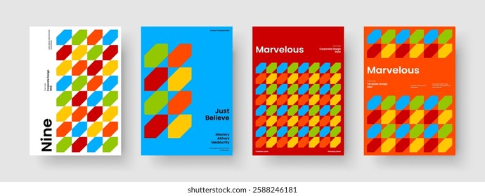 Geometric Business Presentation Design. Creative Background Template. Abstract Flyer Layout. Book Cover. Poster. Banner. Brochure. Report. Brand Identity. Handbill. Notebook. Journal. Leaflet