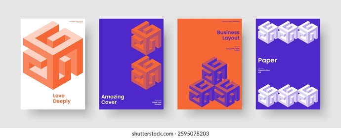 Geometric Business Presentation Design. Creative Book Cover Layout. Abstract Background Template. Flyer. Poster. Banner. Report. Brochure. Brand Identity. Newsletter. Handbill. Magazine. Catalog