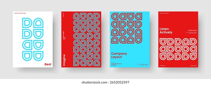 Geometric Business Presentation Design. Creative Background Template. Abstract Book Cover Layout. Banner. Poster. Flyer. Brochure. Report. Advertising. Leaflet. Handbill. Newsletter. Journal