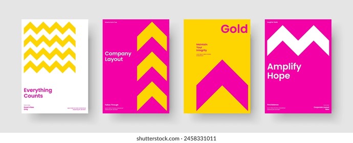In: Geometric Business Presentation Design. Vorlage des isolierten Buchdeckels. Modernes Flyer-Layout. Broschüre. Hintergrund. Bericht. Poster. Banner. Werbung. Brande Identität. Notebook. In: Journal. Flugblatt