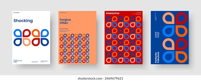 Geometric Business Presentation Design. Isolated Report Template. Creative Brochure Layout. Flyer. Book Cover. Banner. Background. Poster. Pamphlet. Notebook. Catalog. Advertising. Leaflet